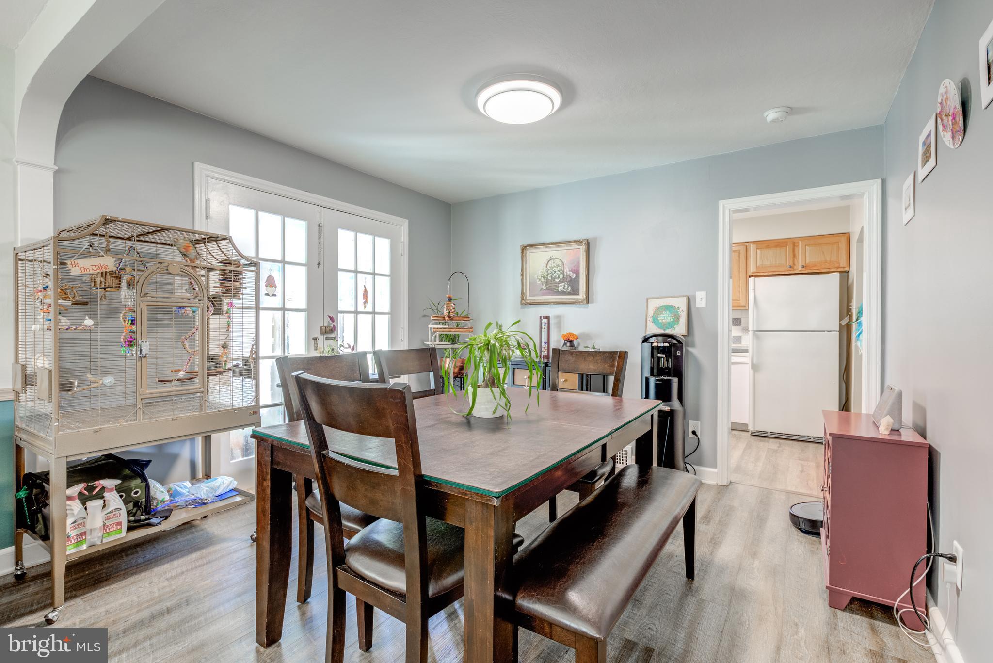 121 Leconey Circle Palmyra, NJ 08065 - Photo 7 of 33 a view of a dining room with furniture window and wooden floor