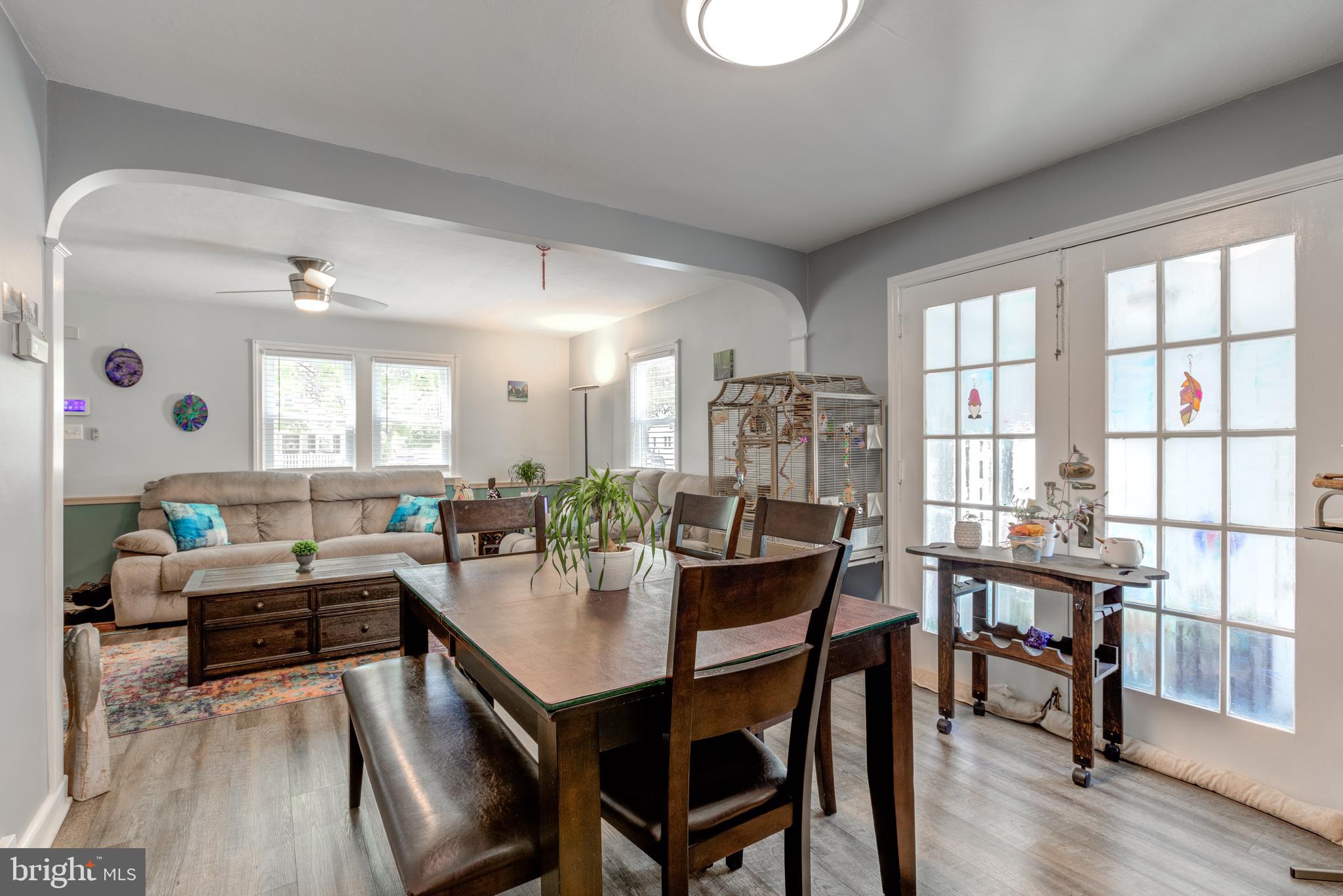 121 Leconey Circle Palmyra, NJ 08065 - Photo 8 of 33 a view of a dining room with furniture and wooden floor