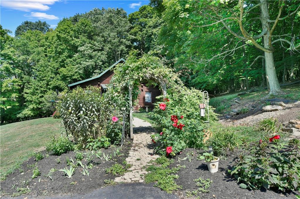 69 Lover Jonestown Road Charleroi, PA 15022 - Photo 45 of 46 Mature gardens accented with attractive brick pavers