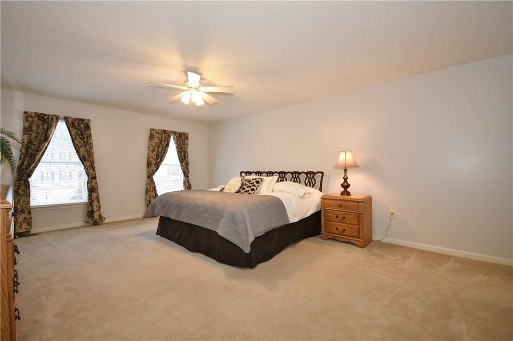 108 Lori Road Gibsonia, PA 15044 - Photo 15 of 25 More space in this master bedroom than you could possibly need. Walk in closet and master bath not pictured but still awesome.