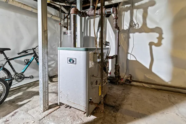 a view of a storage room