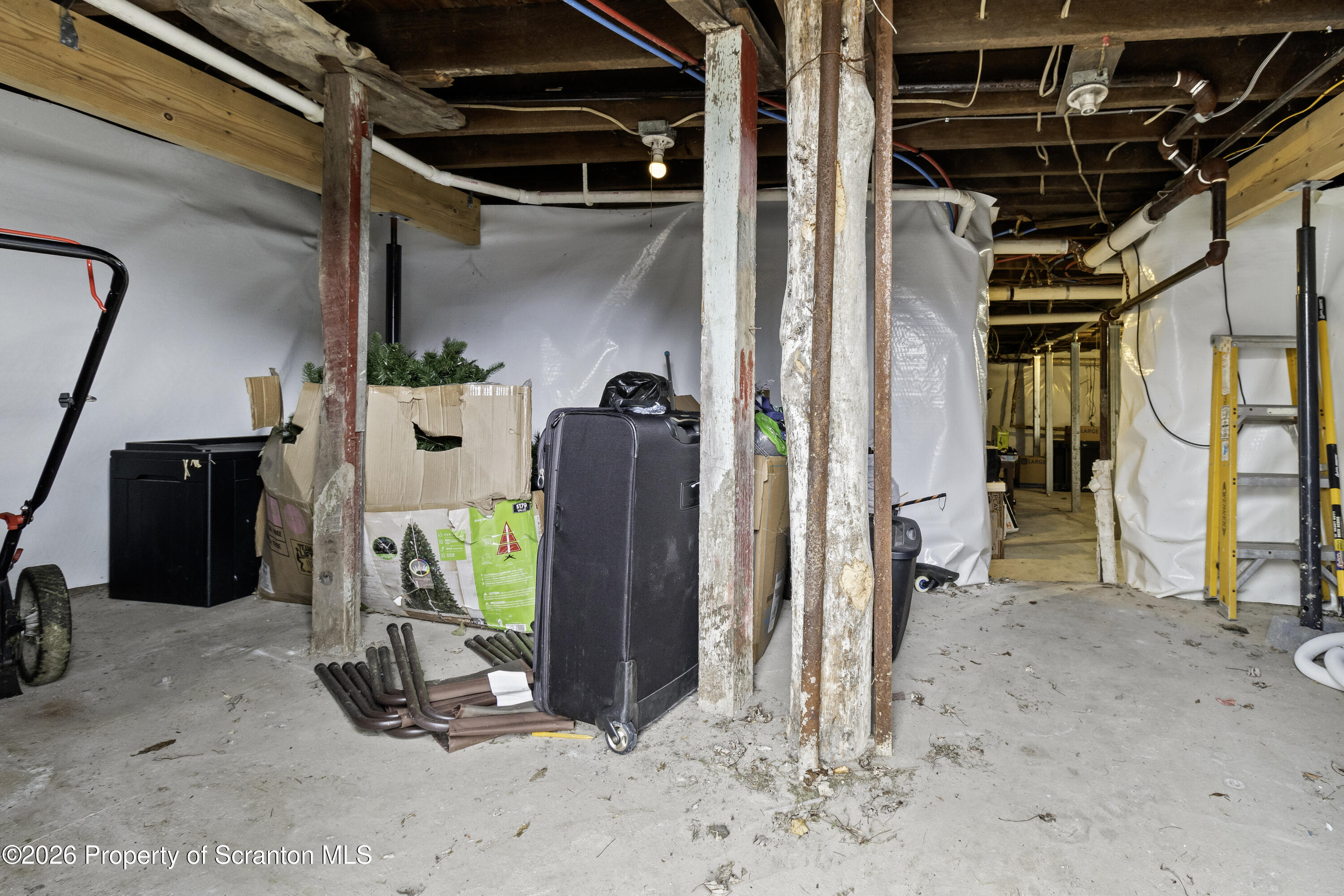 208 Sanderson Avenue Olyphant, PA 18447 - Photo 29 of 31 a view of a storage room