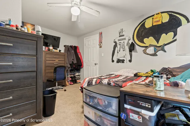 a view of a livingroom with water heater