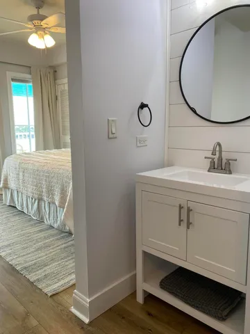 a bathroom with a toilet and a sink