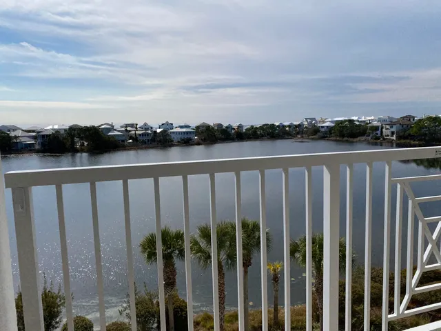 an aerial view of a houses with outdoor space