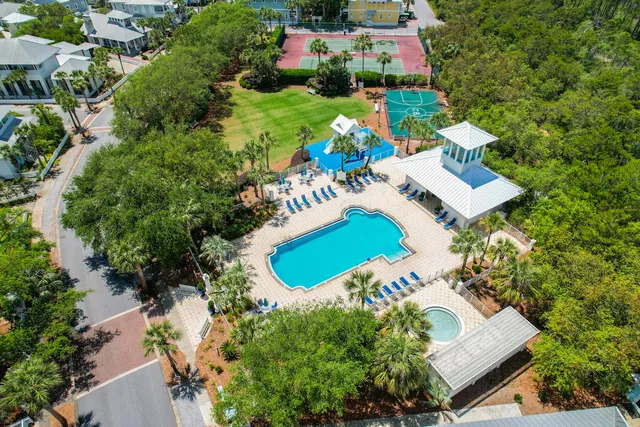 a view of a swimming pool