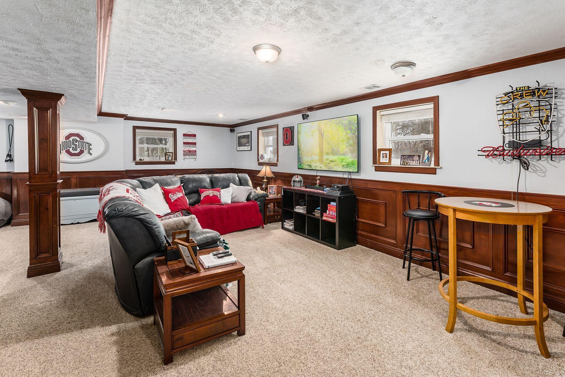 7080 Rieber Street Columbus, OH 43085 - Photo 29 of 55 Oversized great room in basement