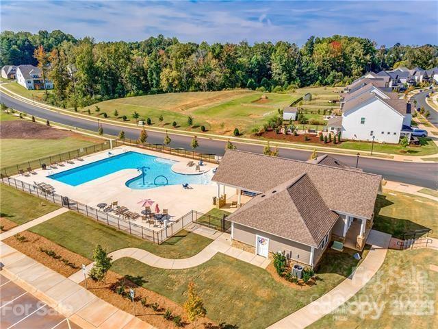 13219 Chopin Ridge Road Huntersville, NC 28078 - Photo 34 of 37 an aerial view of a house having outdoor space