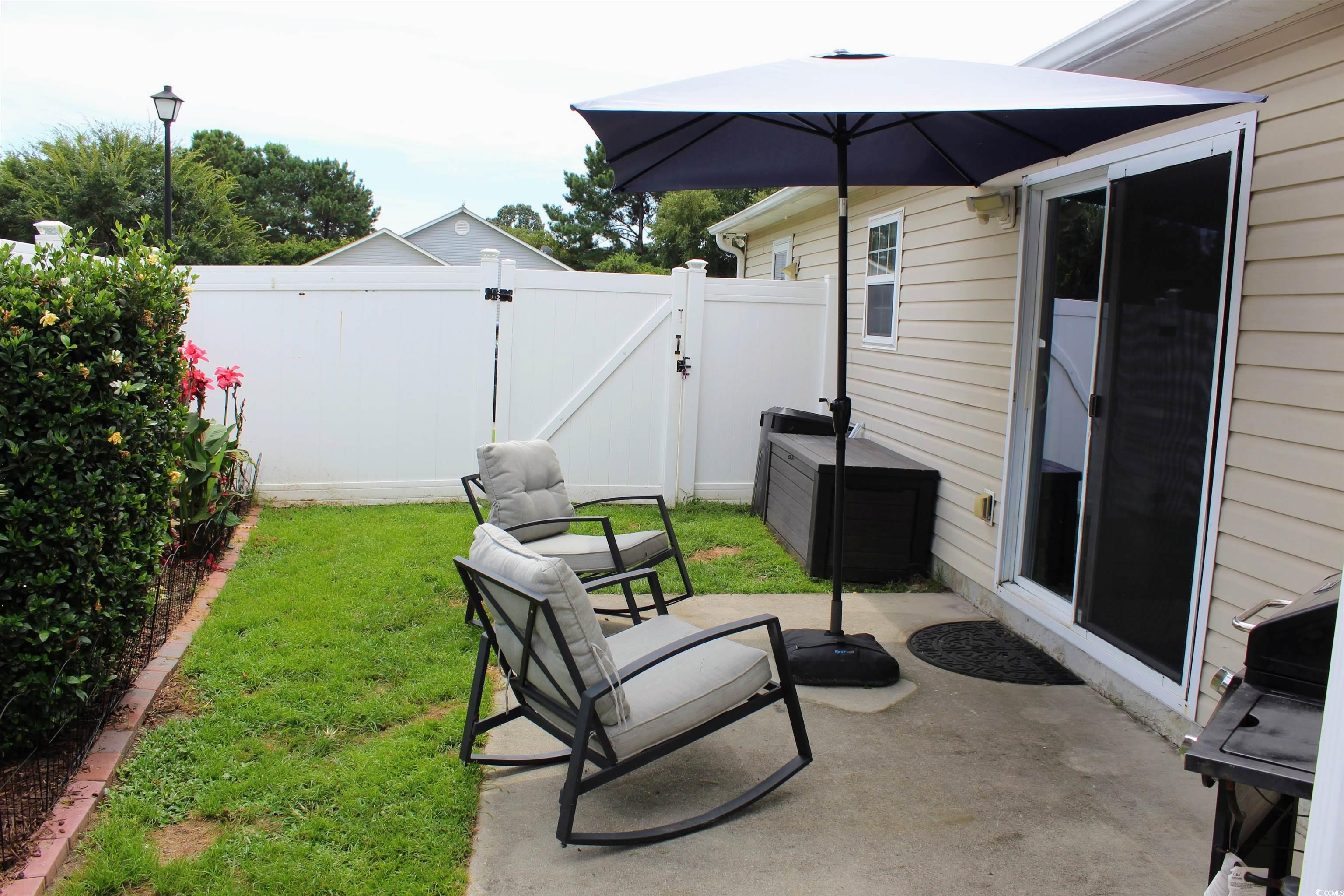 1013 Autumn Drive Murrells Inlet, SC 29576 - Photo 25 of 36 View of patio / terrace featuring a gate