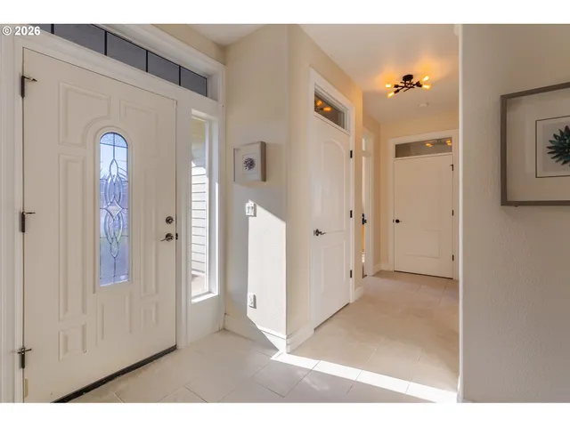 a view of a bathroom with a bathroom