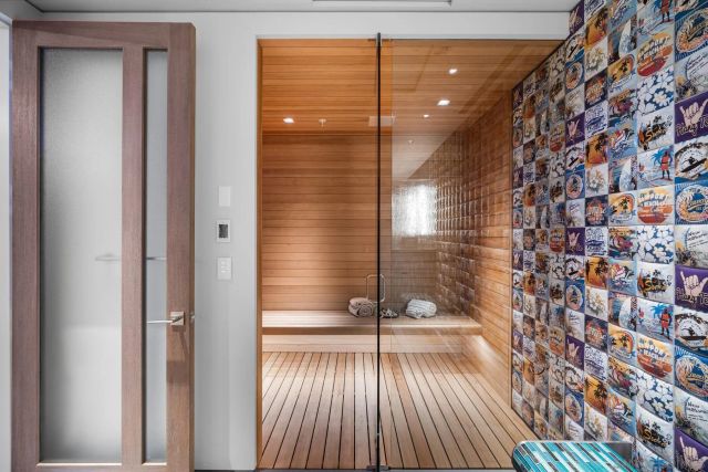 a kitchen with a stove and a sink