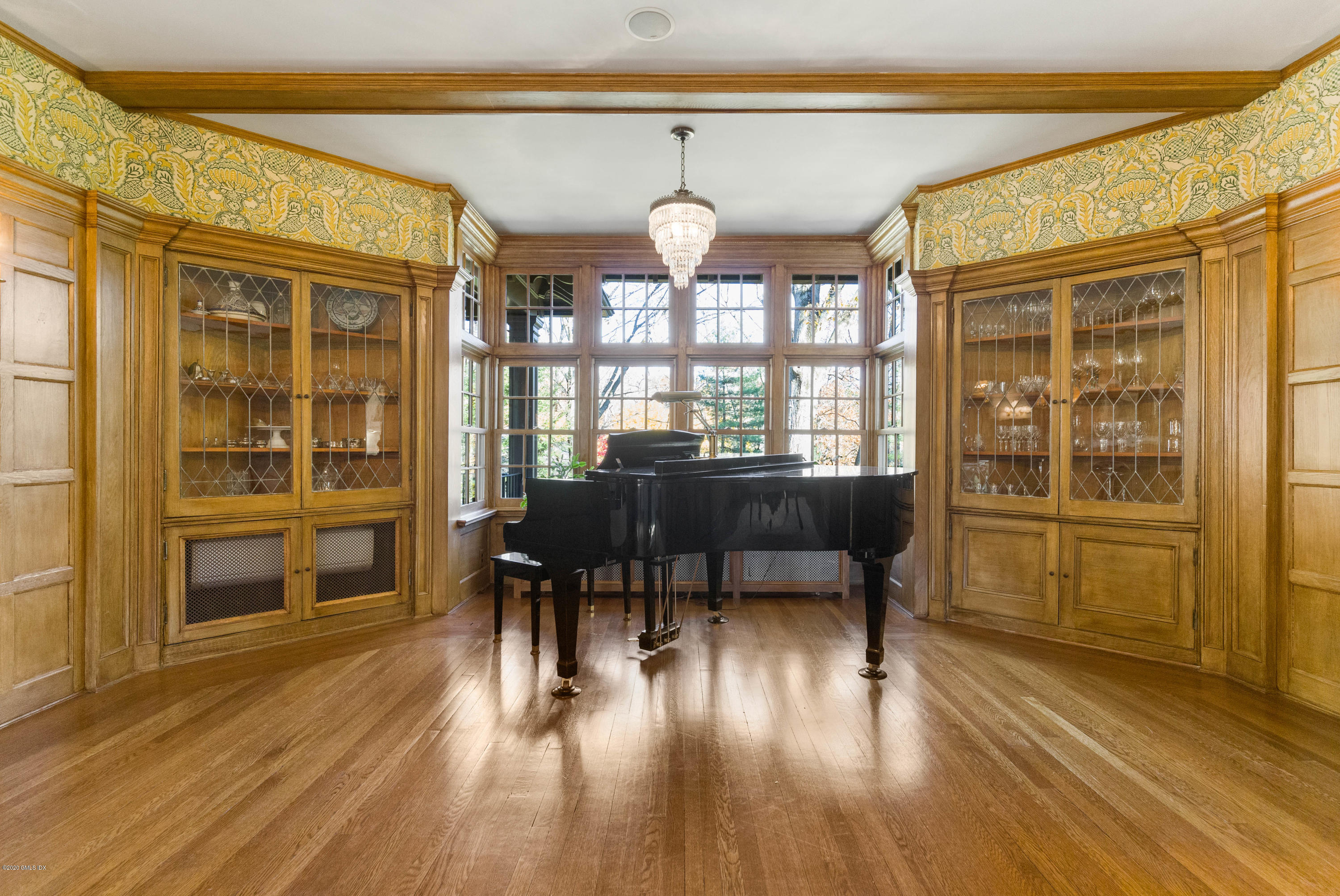 7 Brookside Park Greenwich, CT 06831 - Photo 29 of 52 a view of a dining room with furniture window and wooden floor