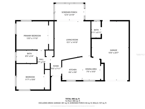 $292,900 | 6943 301st Avenue North, Clearwater, FL 33761