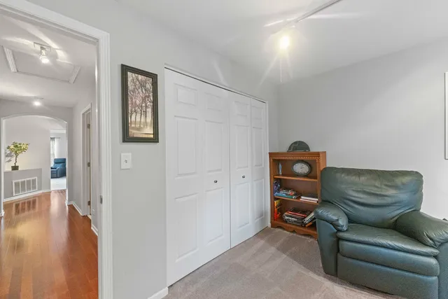 a bathroom with a double vanity sink mirror and shower