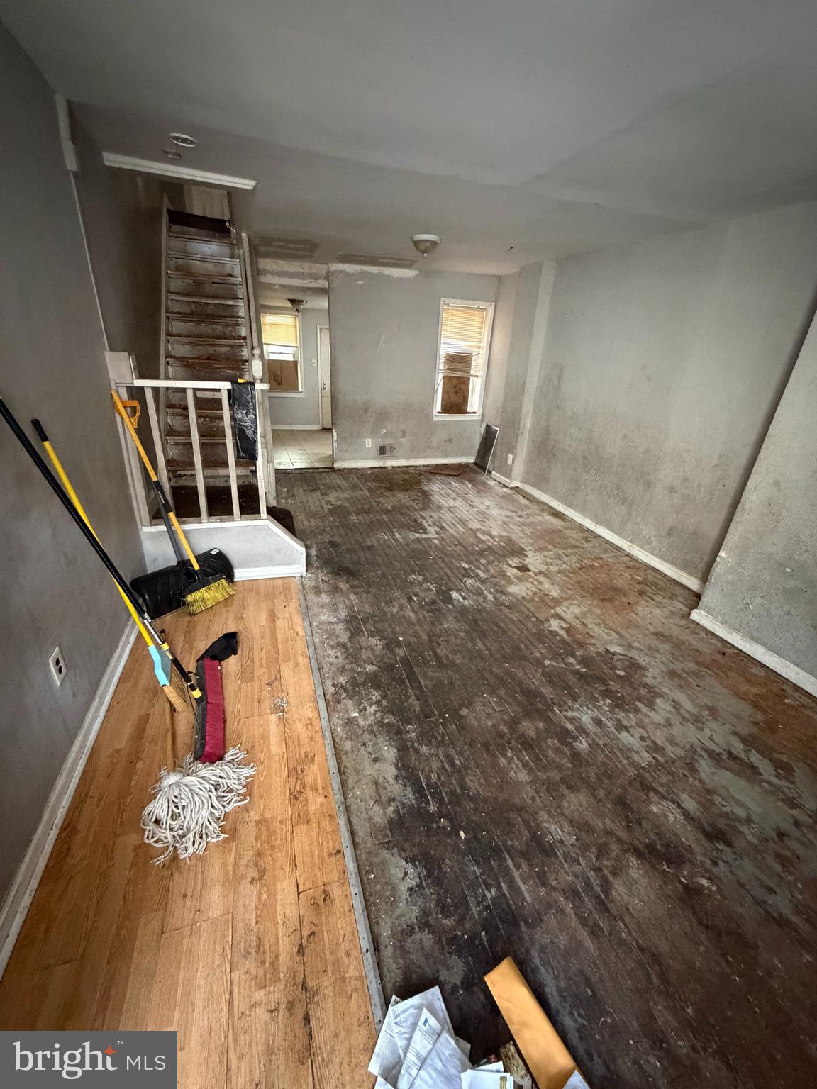 1639 South LeCount Street Philadelphia, PA 19145 - Photo 1 of 9 wooden floor in an empty room with a window