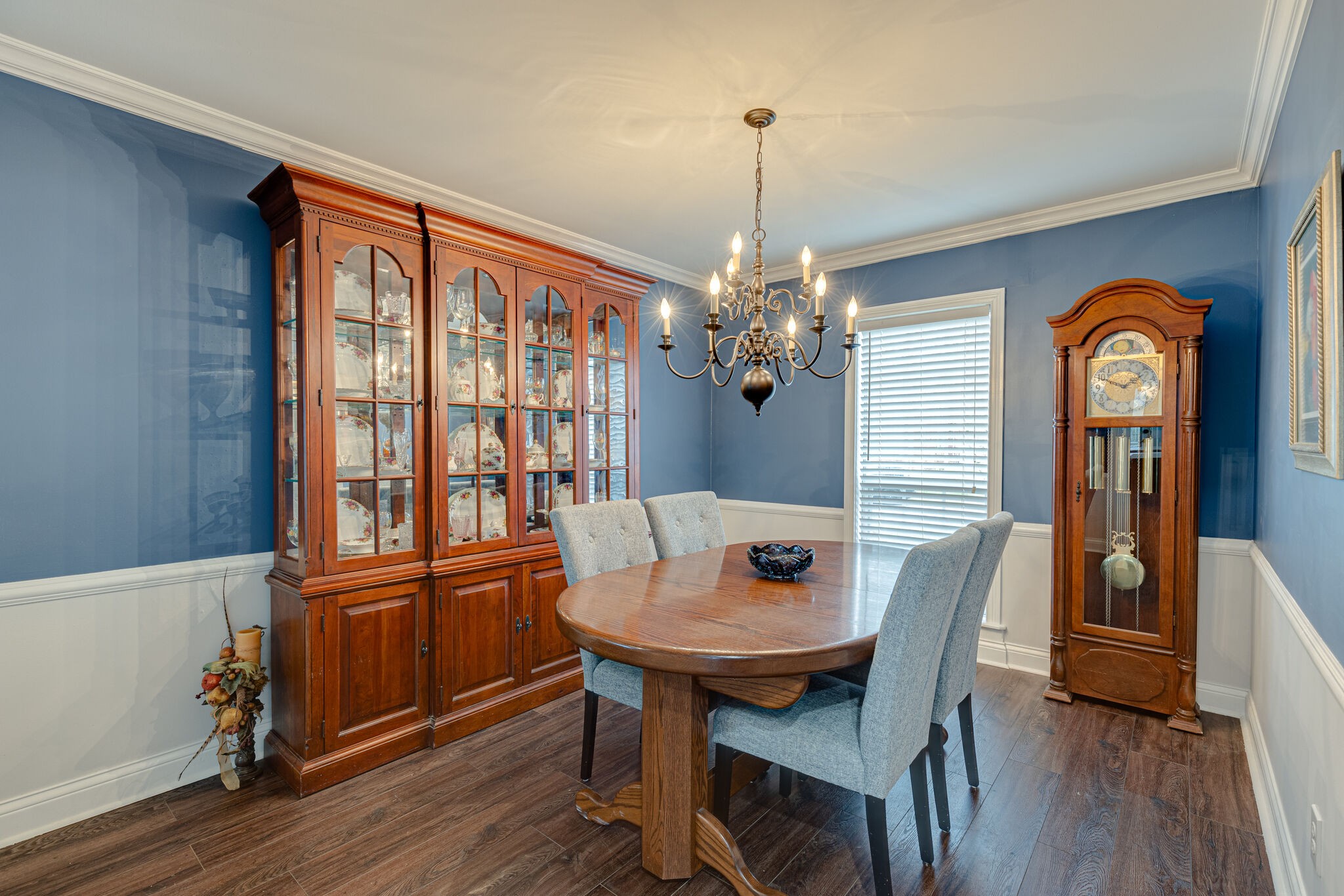 1906 Kent Lane Spring Hill, TN 37174 - Photo 17 of 39 a view of a dining room with furniture window and wooden floor