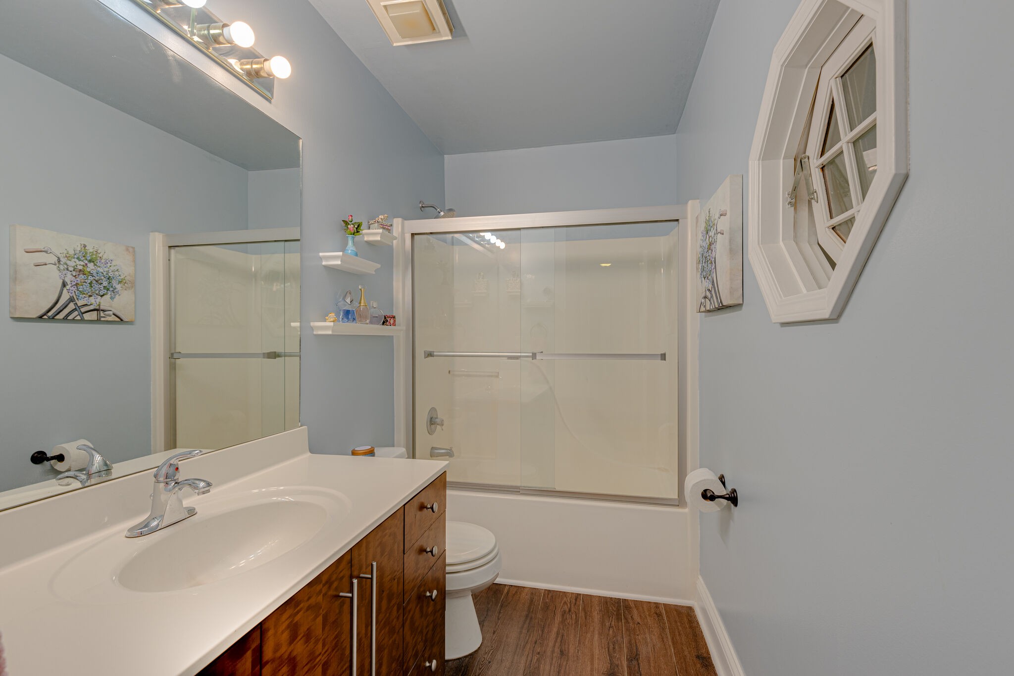 1906 Kent Lane Spring Hill, TN 37174 - Photo 29 of 39 a bathroom with a sink and a mirror