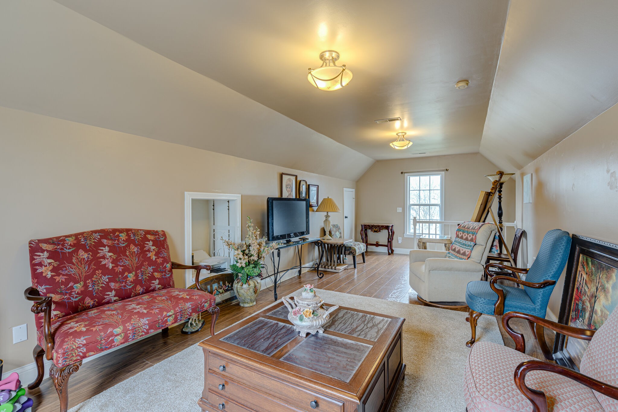 1906 Kent Lane Spring Hill, TN 37174 - Photo 31 of 39 a living room with furniture and a flat screen tv
