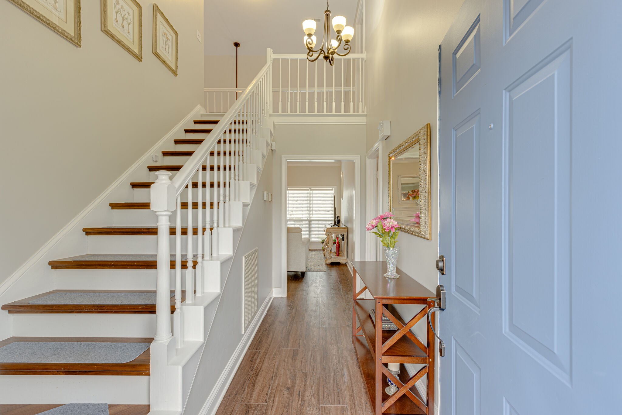 1906 Kent Lane Spring Hill, TN 37174 - Photo 5 of 39 a view of entryway with wooden floor