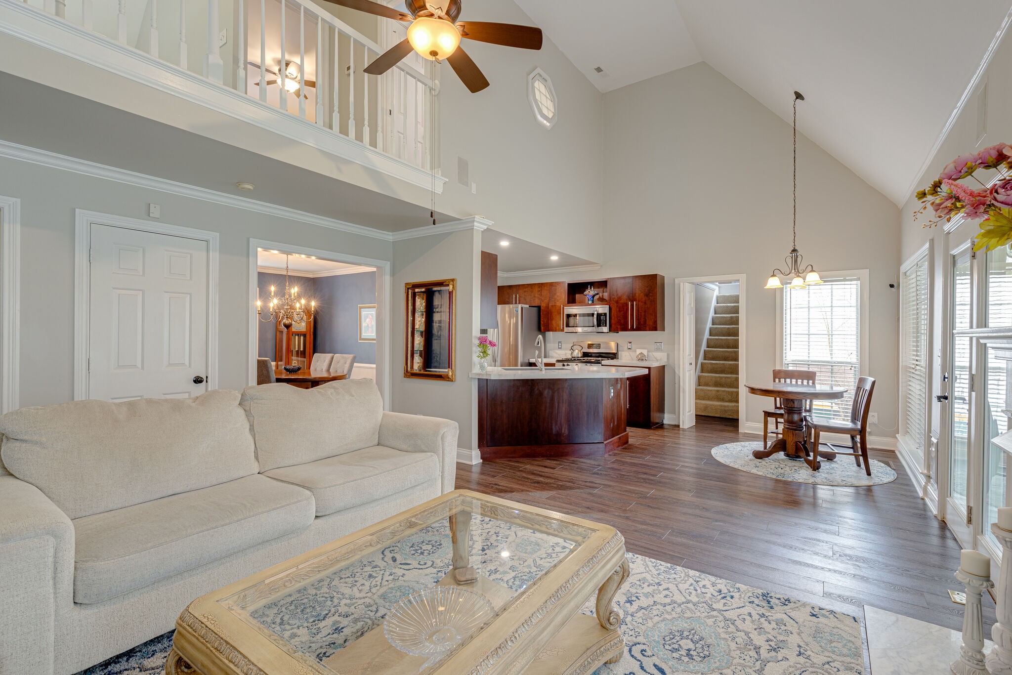1906 Kent Lane Spring Hill, TN 37174 - Photo 10 of 39 a living room with furniture and kitchen view