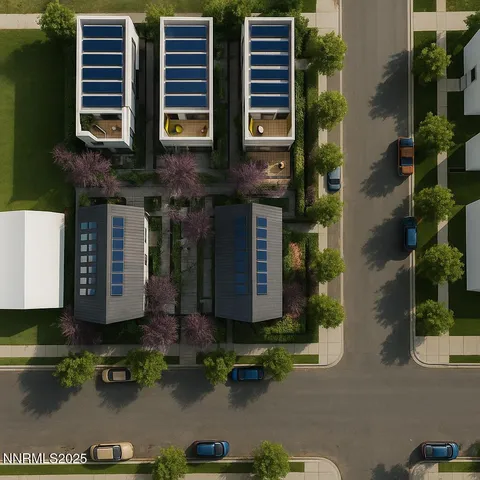 a view of a house with a wooden fence