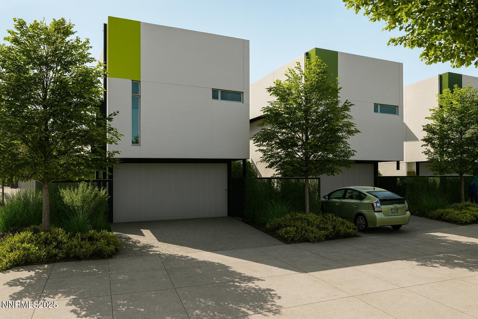 453 Cheney Street Reno, NV 89502 - Photo 10 of 17 a car parked in front of a house with a garden