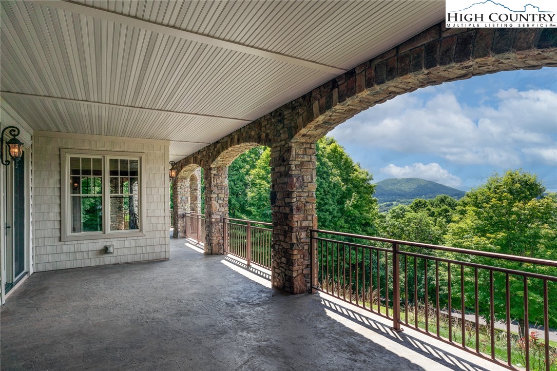 879 Winding Ridge Drive West Jefferson, NC 28694 - Photo 34 of 37 a view of backyard with green space