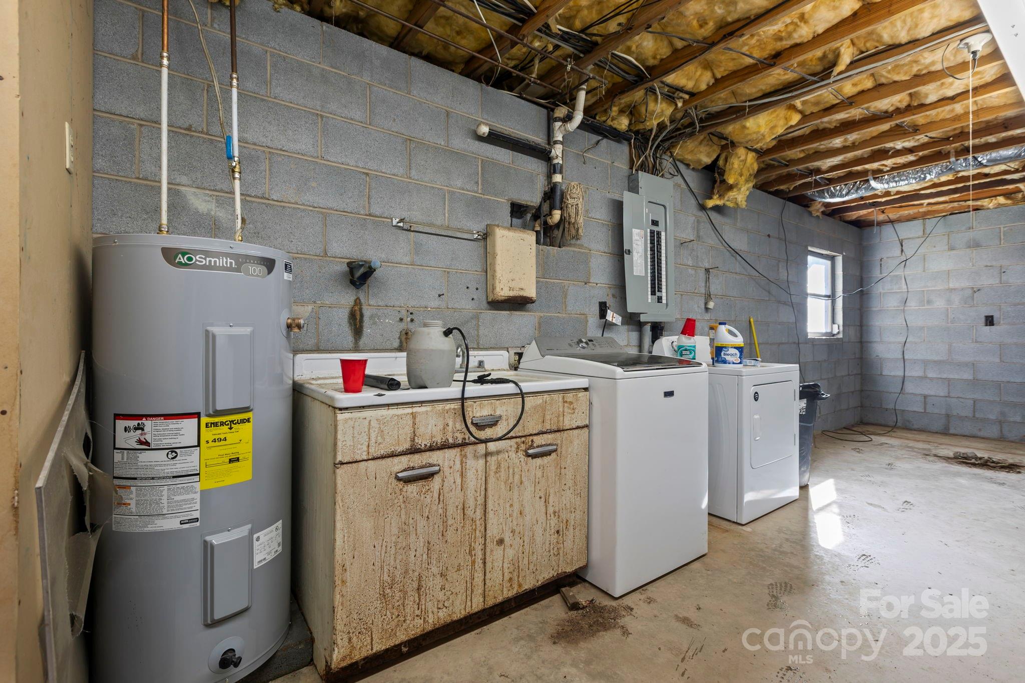 150 Trent Road Brevard, NC 28712 - Photo 16 of 22 a utility room with dryer and washer