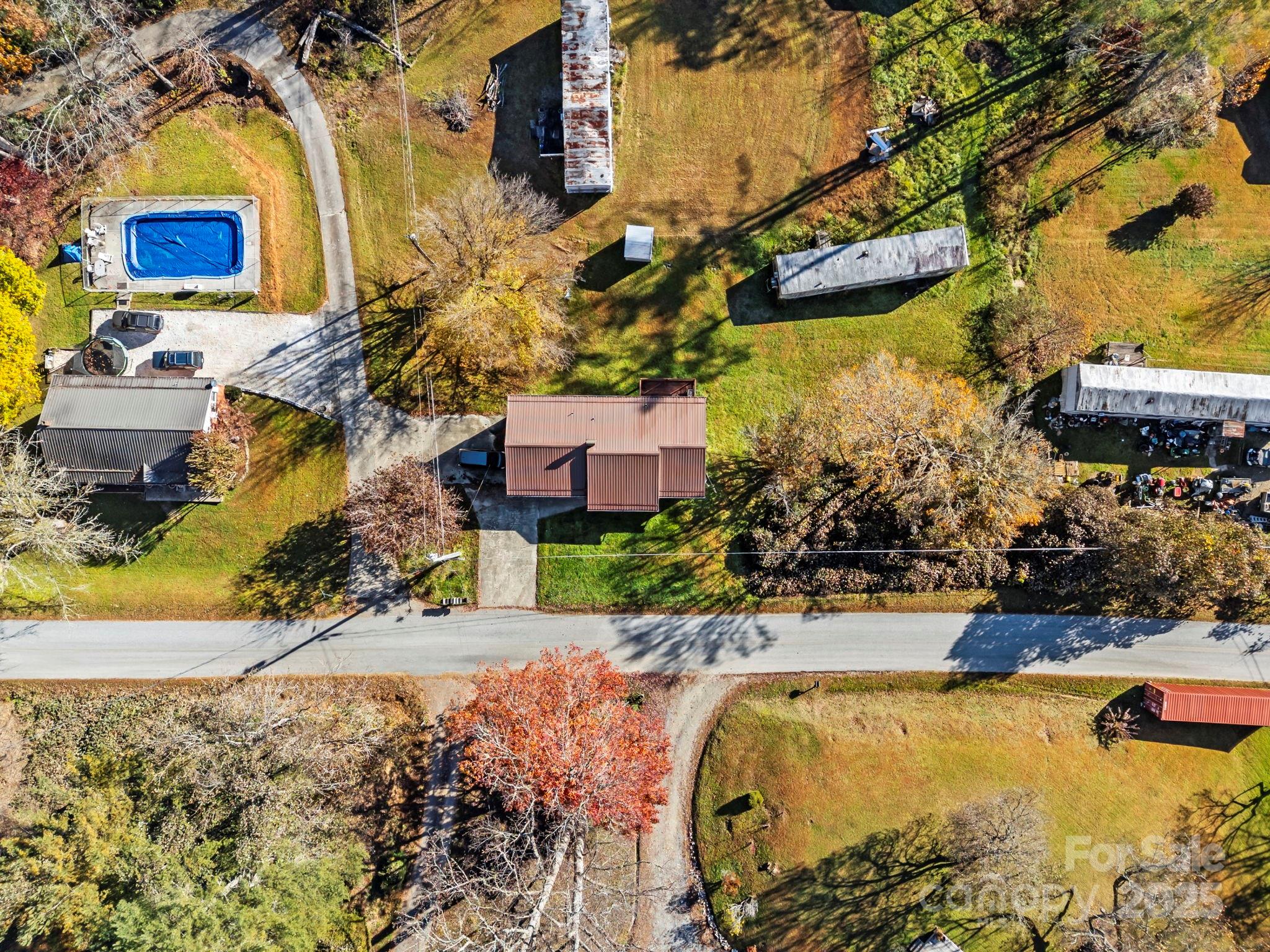 150 Trent Road Brevard, NC 28712 - Photo 18 of 22 a view of swimming pool with outdoor seating