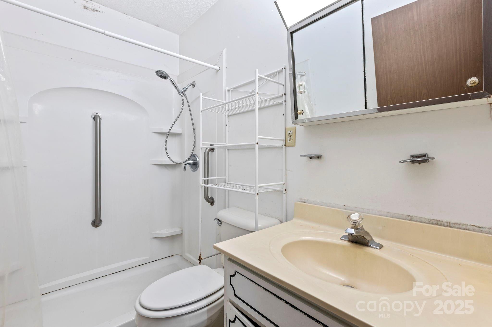 150 Trent Road Brevard, NC 28712 - Photo 20 of 22 a bathroom with a sink toilet and shower