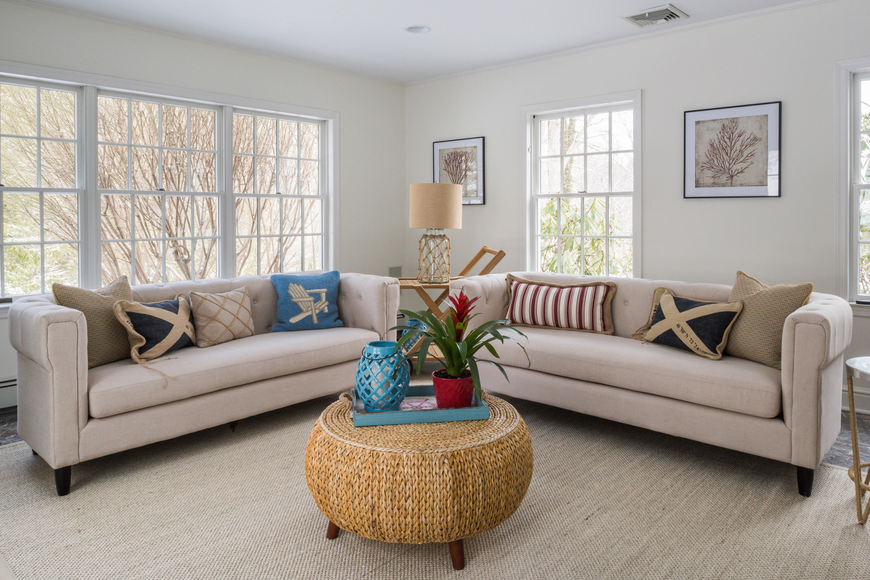 55 Maywood Road Darien, CT 06820 - Photo 7 of 23 a living room with furniture and a large window