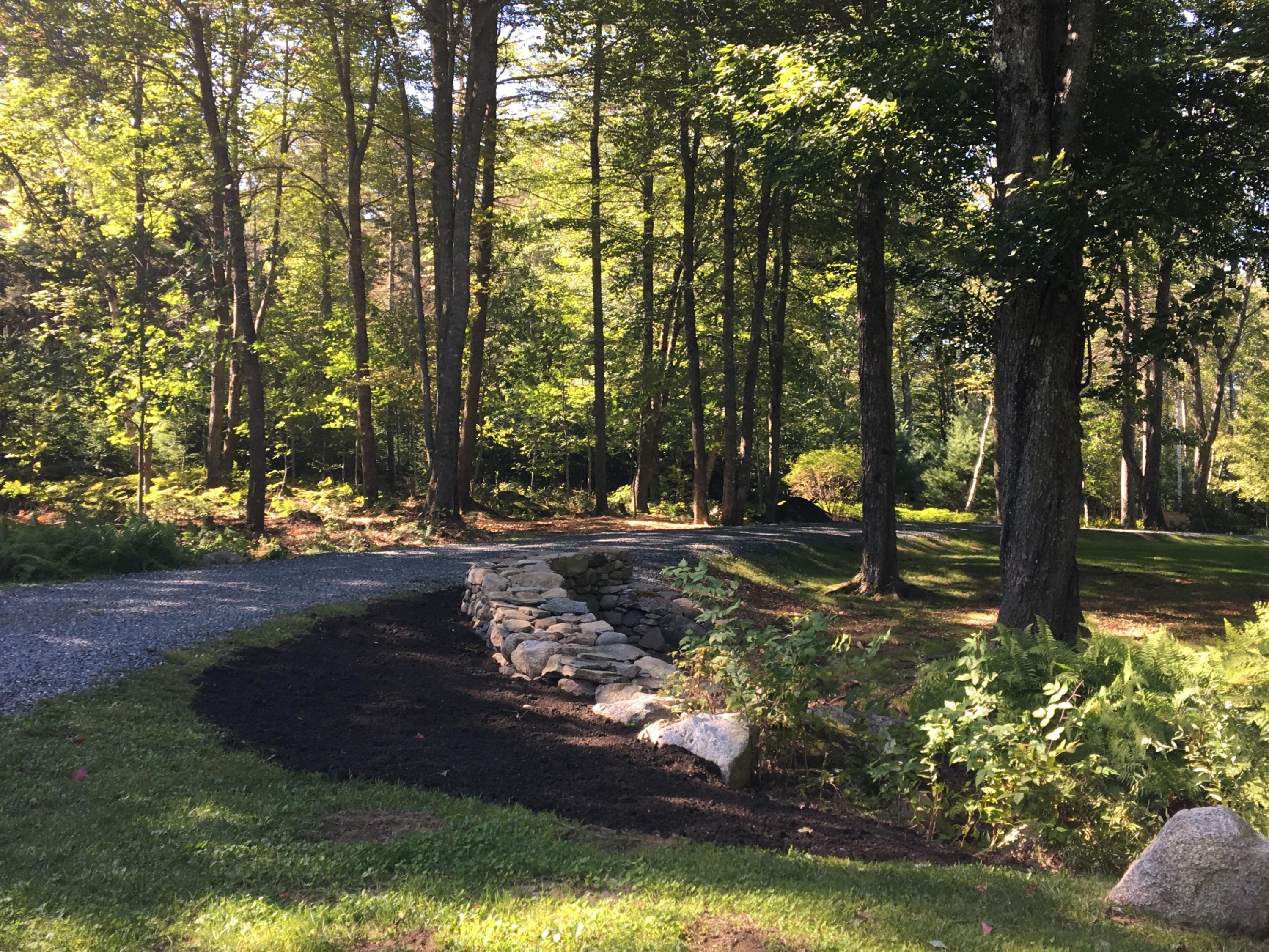 148 Rob Road Brooklin, ME 04616 - Photo 55 of 56 New retaining wall Fall 2019