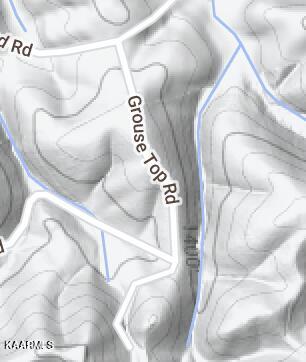 Grouse Top Road Walland, TN 37886 - Photo 10 of 11 Topography Map from the County