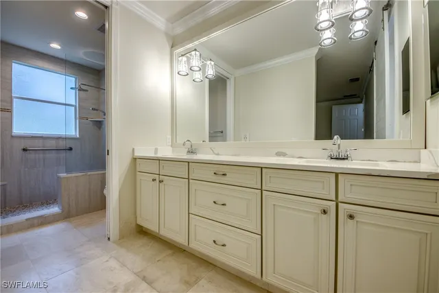 a bathroom with a shower and a toilet