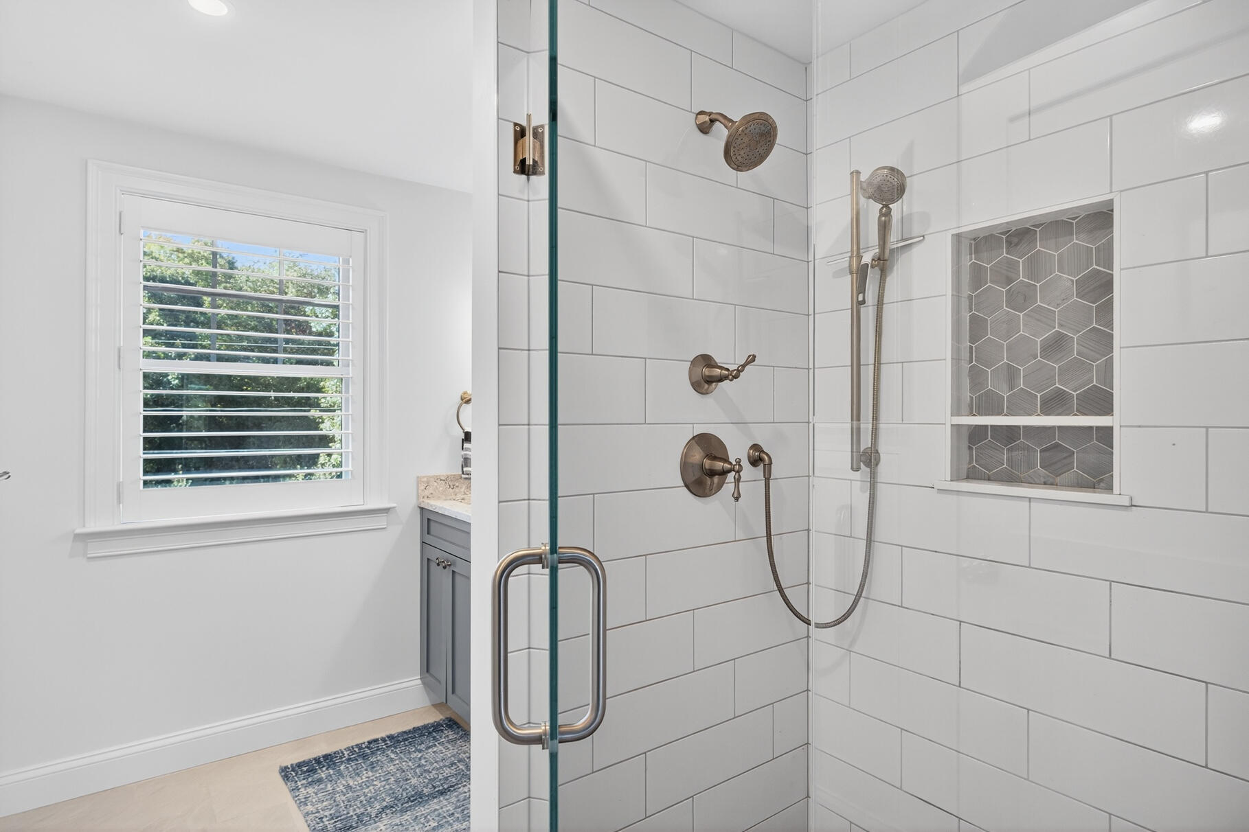 128 Uncle Percy's Road Mashpee, MA 02649 - Photo 26 of 45 a bathroom with a shower
