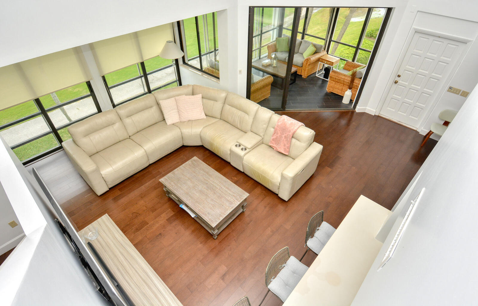318 Golfview Circle Stuart, FL 34996 - Photo 37 of 39 a living room with furniture and a large window