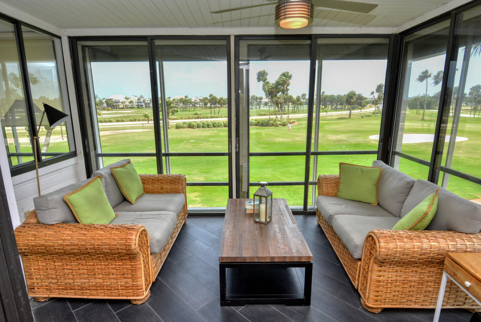 318 Golfview Circle Stuart, FL 34996 - Photo 9 of 39 a living room with furniture and a large window