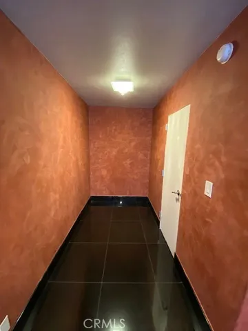 a view of hallway with stairs