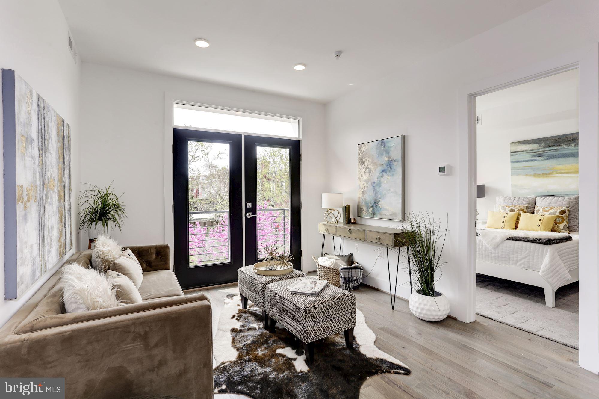 1508 F Street Northeast, Unit 4 Washington, DC 20002 - Photo 1 of 12 Living has great light - photo of similar unit