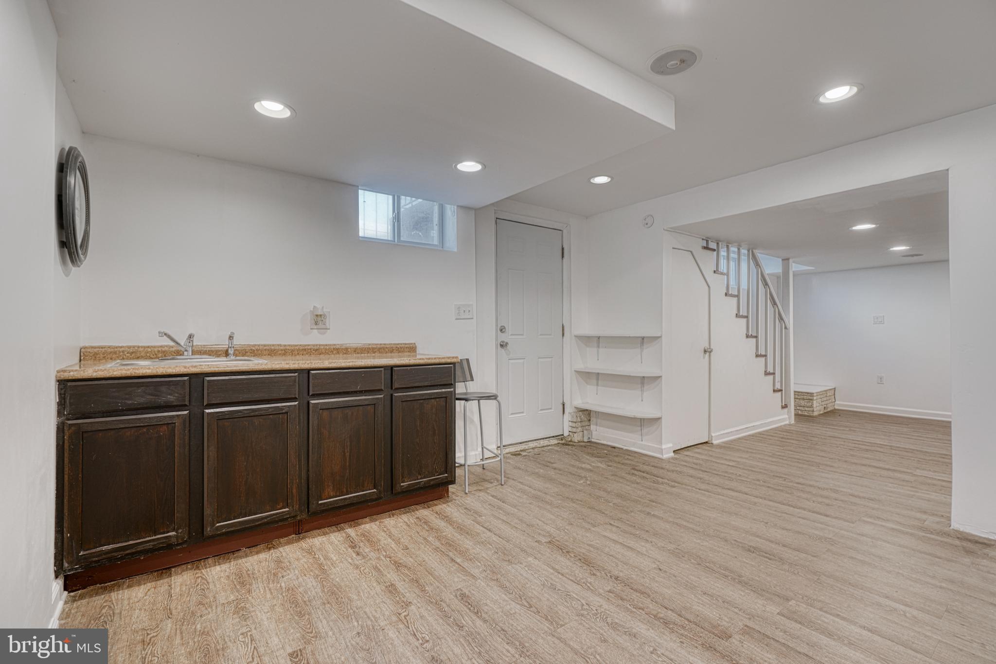 8311 Overmont Road Baltimore, MD 21234 - Photo 38 of 46 Wet Bar and outside side entrance
