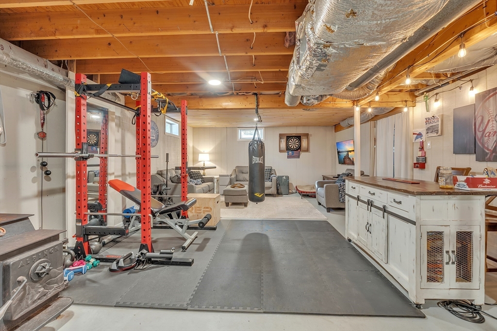 62 Coal Kiln Road Princeton, MA 01541 - Photo 30 of 41 a view of a room with gym equipment