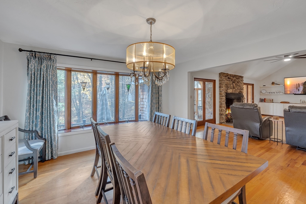 62 Coal Kiln Road Princeton, MA 01541 - Photo 8 of 41 a view of a dining room with furniture window and wooden floor