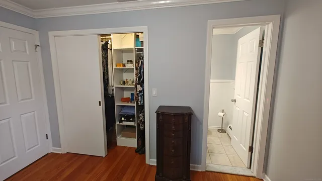 wooden floor in a gallery