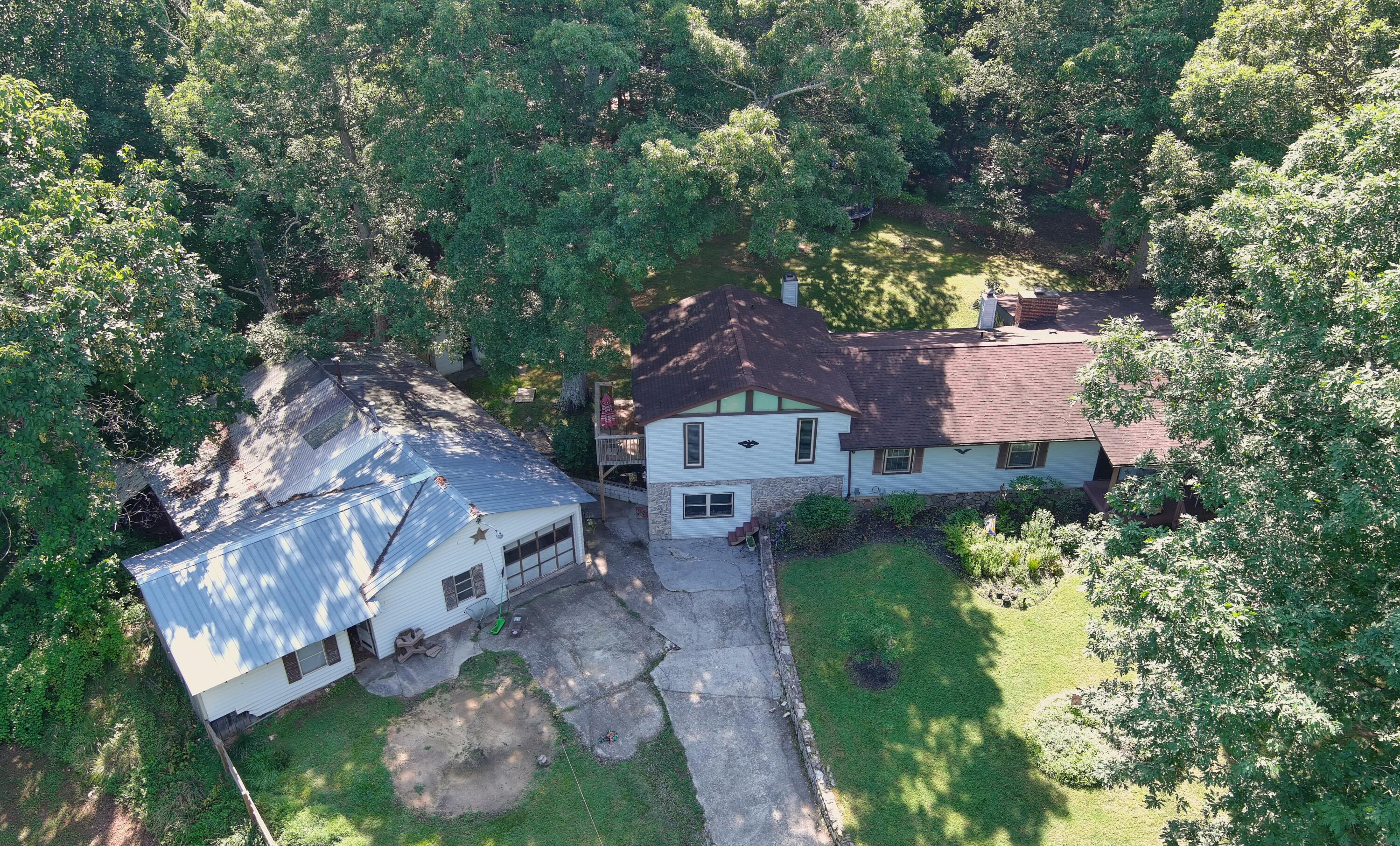 1182 Rabbit Drive Thaxton, VA 24174 - Photo 58 of 58 an aerial view of a house
