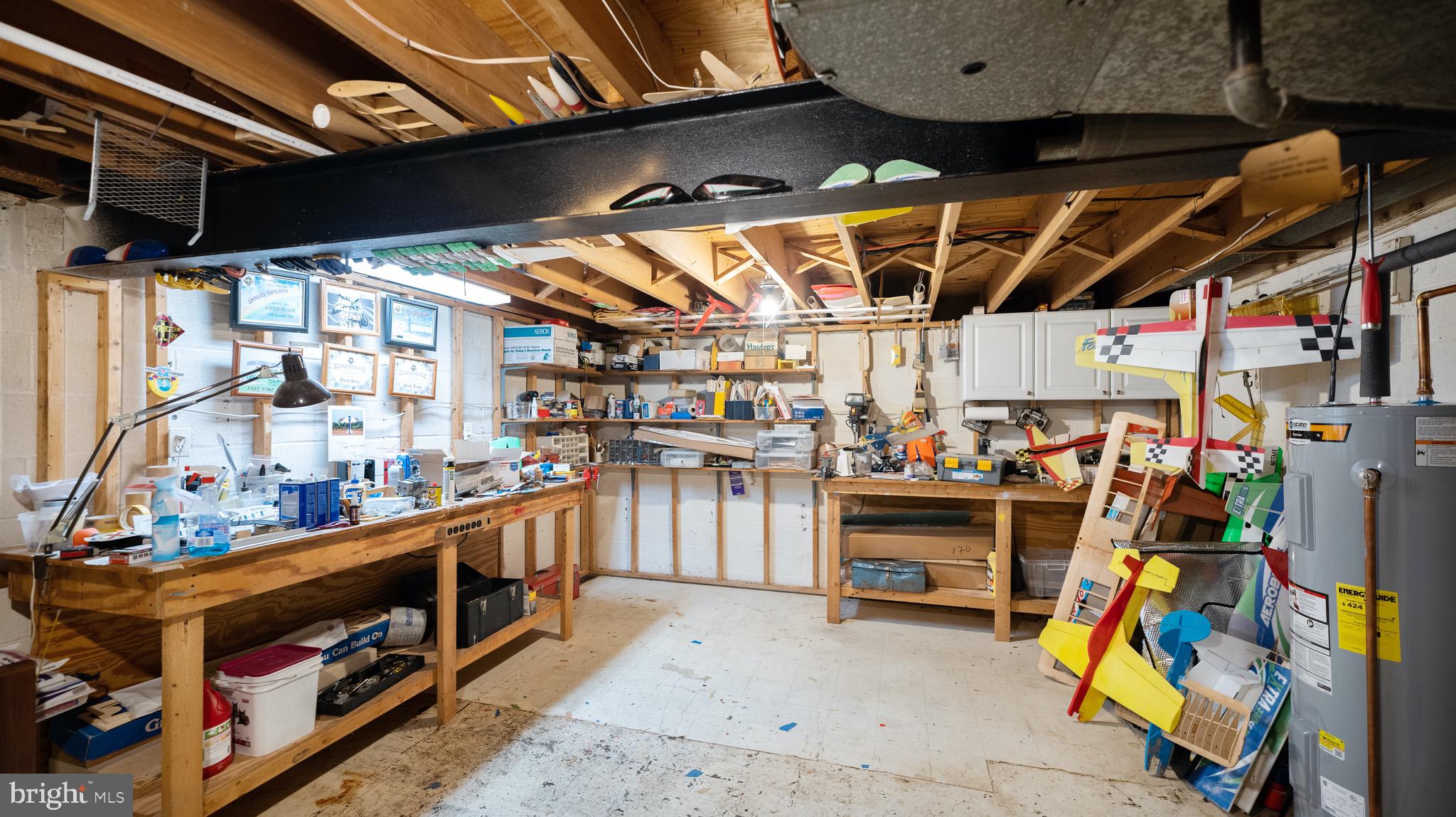 8924 Wooden Bridge Road Potomac, MD 20854 - Photo 35 of 53 Basement workshop