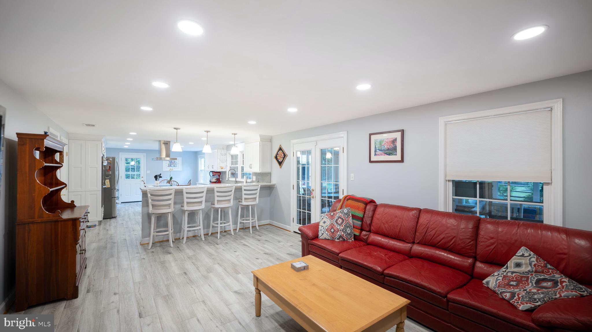 8924 Wooden Bridge Road Potomac, MD 20854 - Photo 7 of 53 Family opens to Kitchen