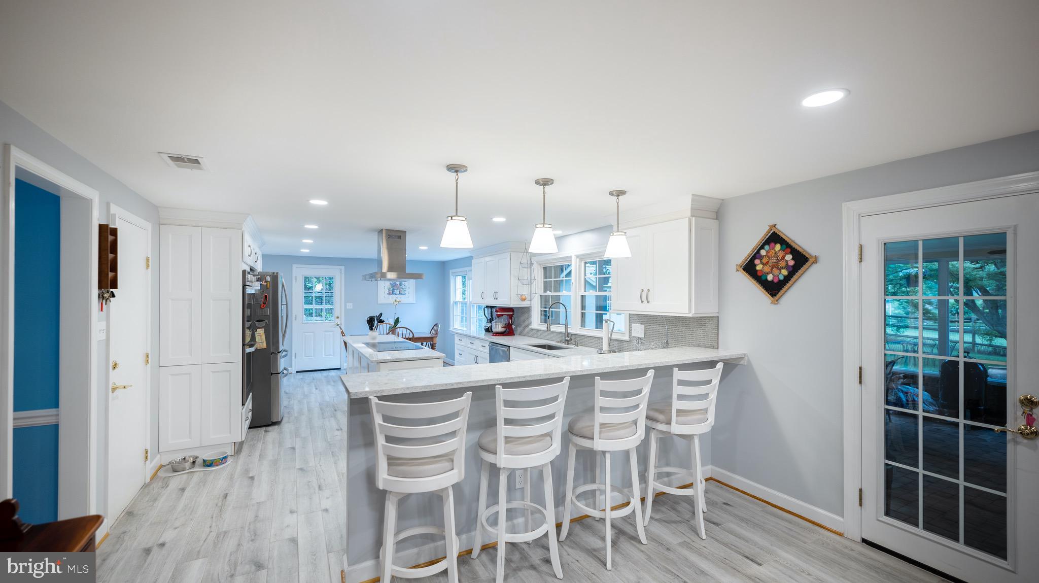 8924 Wooden Bridge Road Potomac, MD 20854 - Photo 8 of 53 Updated Kitchen with Breakfast bar