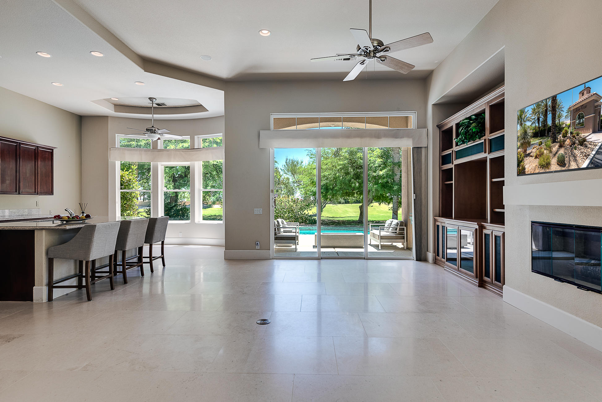 20 Vía Bella Rancho Mirage, CA 92270 - Photo 3 of 26 a view of a livingroom with furniture window and outside view