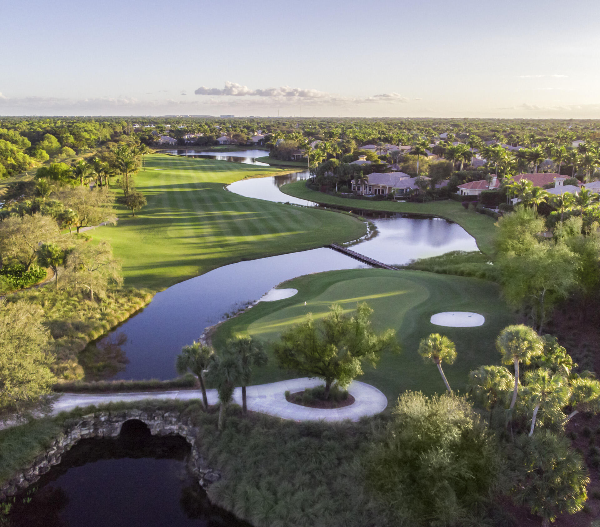 7952 Trieste Place Delray Beach, FL 33446 - Photo 47 of 59 a view of a lake with a mountain