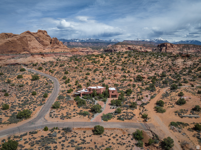 3617 Red Rock Drive Moab, UT 84532 - Photo 68 of 79 Overview of rural landscape with a mountainous background